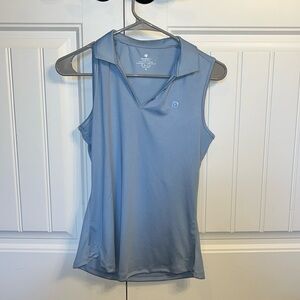 CQC Women's Golf/Tennis Sleeveless Polo Shirts V-Neck Quick Dry UPF 50+ New